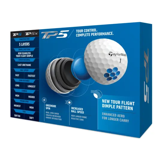 TaylorMade TP5 Golf Ball (2021)