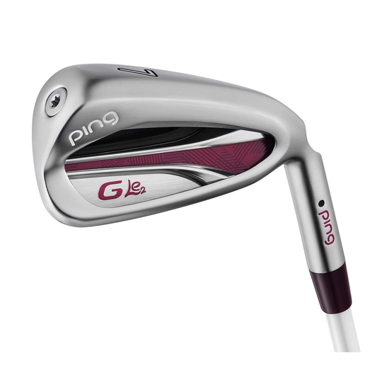 PING G Le2 Irons