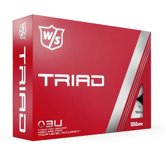 Wilson Triad Golf Balls