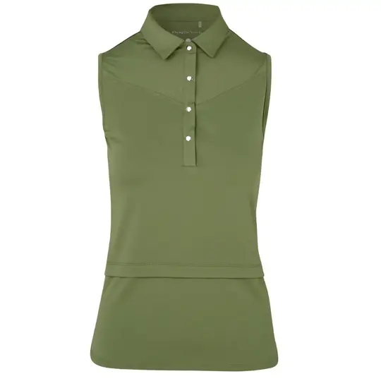 Swing Out Sister Amelie Sleeveless Polo Shirt