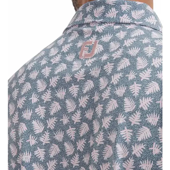 FootJoy Shadow Palm Print Polo Shirt