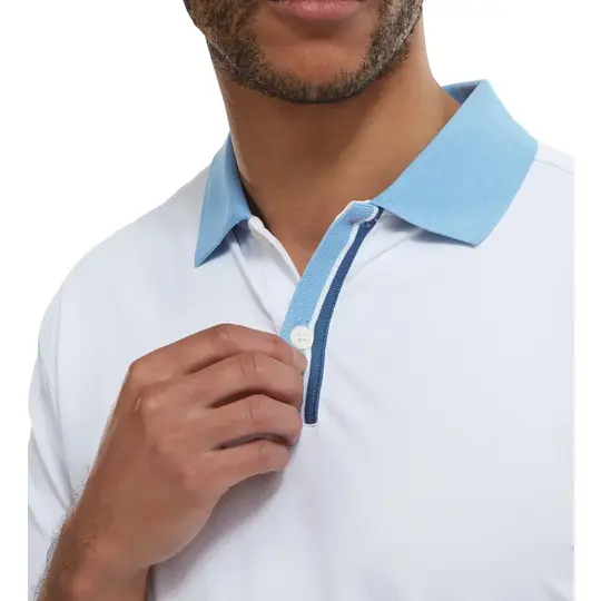 FootJoy Stripe Placket Polo Shirt