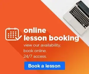 Book a lesson with us online today                