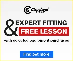 Expert fitting & free lesson with selected Cleveland equipment