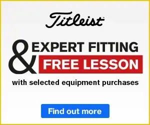 Expert fitting & free lesson with selected Titleist equipment