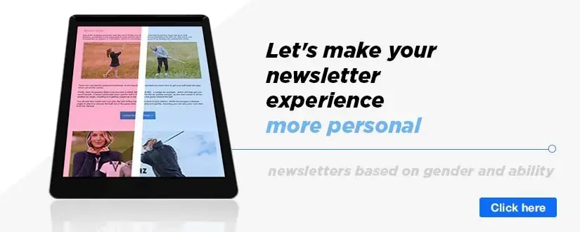 Make your newsletter more personal                