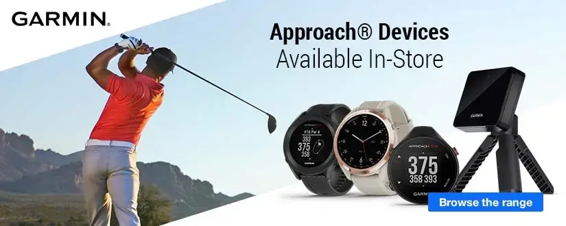 Garmin Approach Devices Available In-Store        