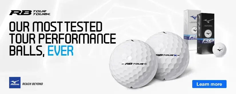 Mizuno's most tested tour performance balls, ever.